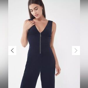 BDG April Corduroy Zip-Front Jumpsuit
